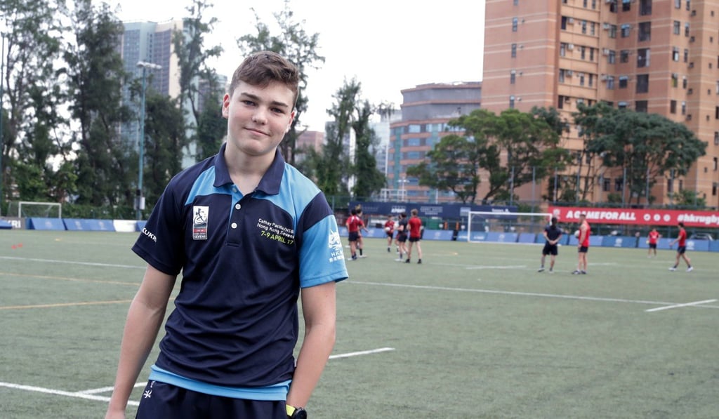 Rory Crombie says breaks in play give him time to reset if players are reacting badly to his age. Photo: Edmond So