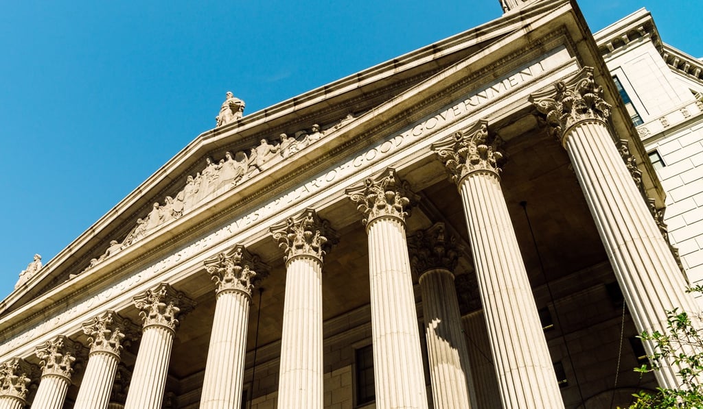 The Supreme Court building in Lower Manhattan. The Supreme Court building in Lower Manhattan.