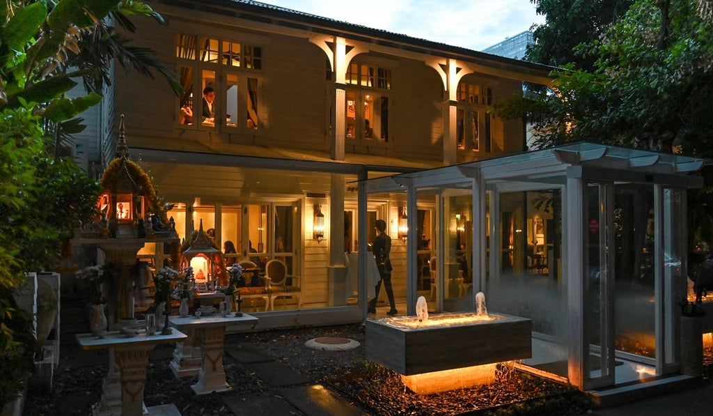 The exterior of Gaggan in Bangkok. The restaurant will have its final service on August 24. Photo: Mladen Antonov/AFP