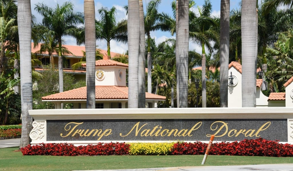 The Trump National Doral golf resort in Miami. Photo: AFP