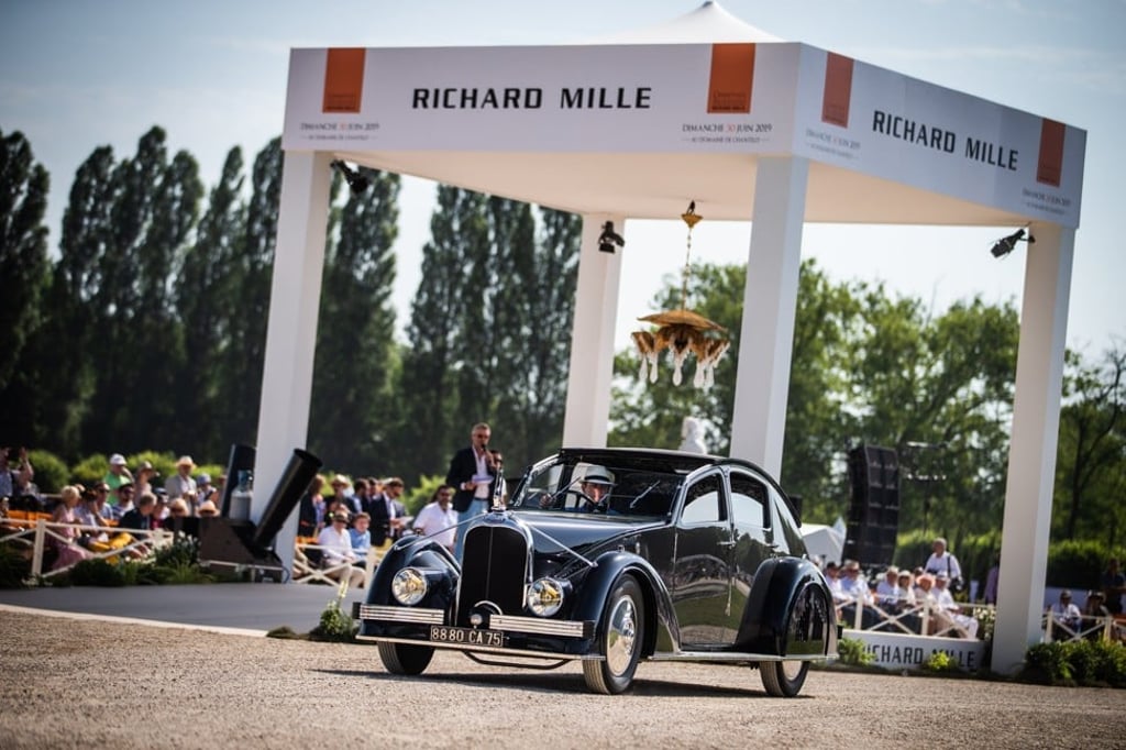 The event was a blend of cars, fashion and elegance.