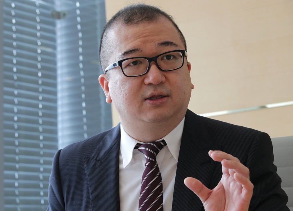 Jacky Chan Ka-yeung, China Aoyuan Group senior vice president, expresses confidence in the Greater Bay Area’s future. Photo: Edmond So