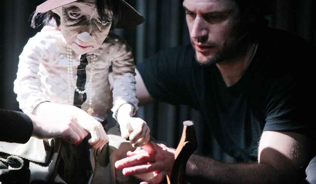 The life of French fashion icon and Chanel founder Coco Chanel is portrayed in the puppet show that bears her name. Photo: Sanne Peper