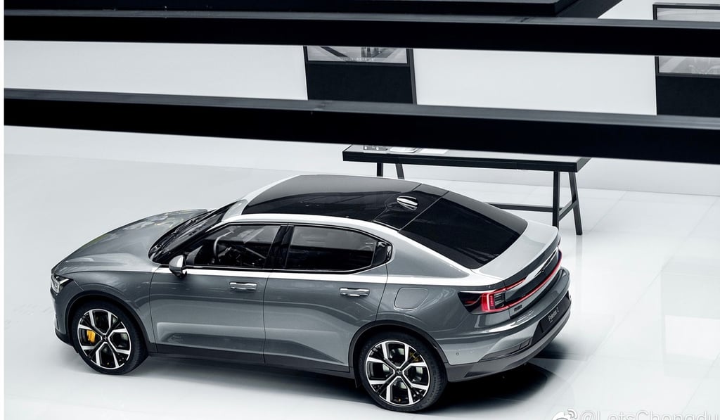 The Polestar 1 car, which is set for delivery in China by the end of the year. Photo: Weibo The Polestar 1 car, which is set for delivery in China by the end of the year. Photo: Weibo