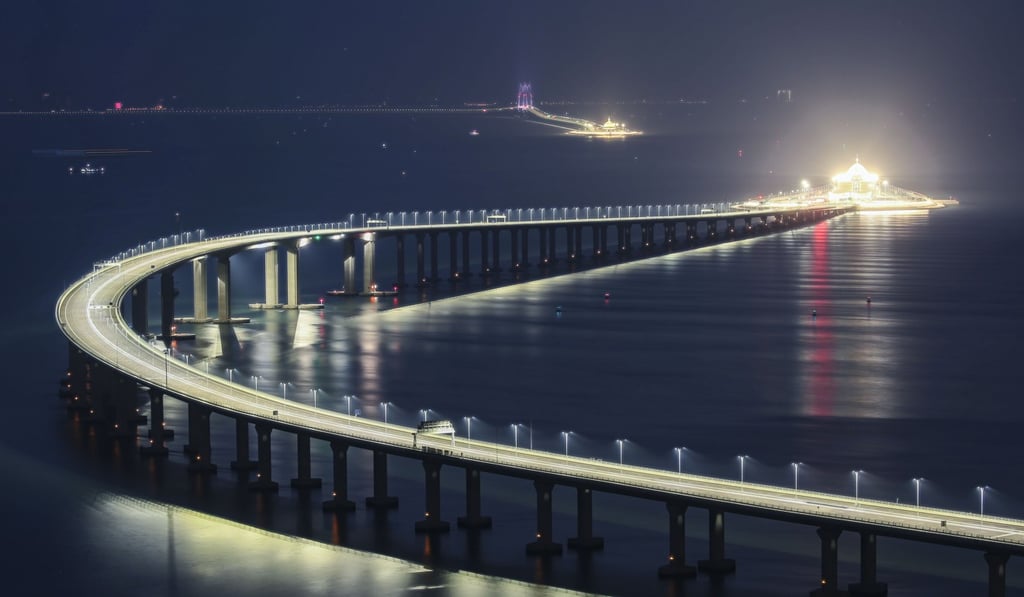 Allan Zeman said that infrastructure projects like the Hong Kong-Zhuhai-Macau Bridge and the high-speed rail linking Hong Kong to mainland China have brought Hong Kong and the Greater Bay Area closer together. Photo: Winson Wong