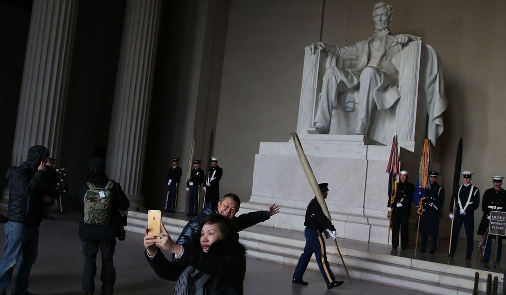 Chinese who come to the US on a business visas often add leisure and tourist activities to the trip. Photo: AFP/Getty Images