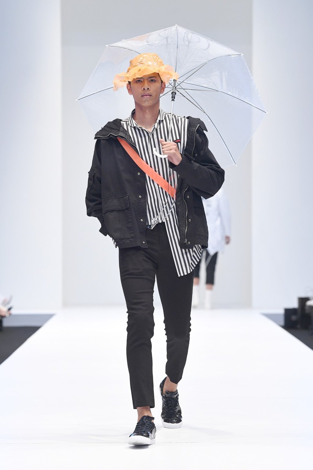 One of Wong’s creations for the brand Private Stitch at Kuala Lumpur Fashion Week, in 2018.