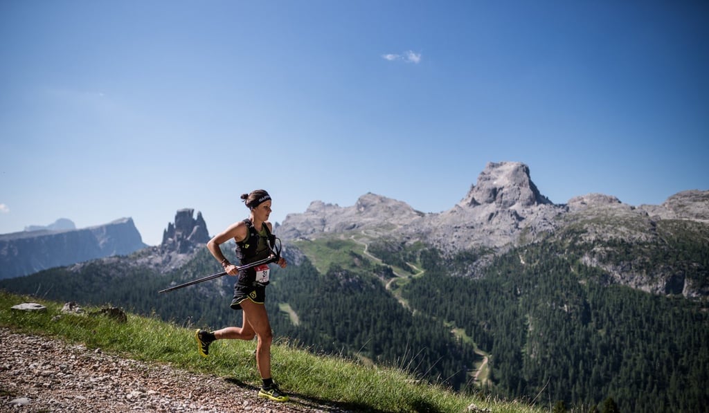 Ruth Croft at the Laveredo race in Italy. instagram.com/jsaragossa