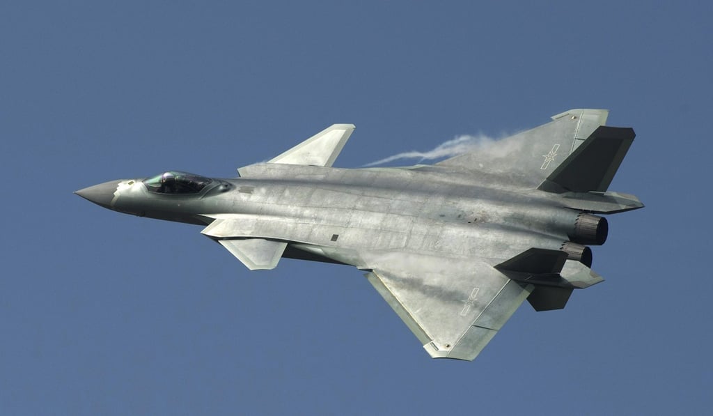 J-20 stealth fighters are set to feature in the event. Photo: EPA-EFE
