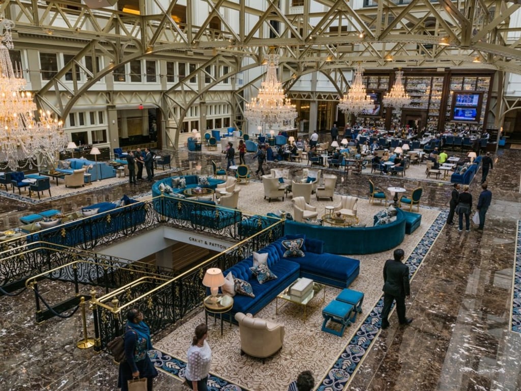 The ballroom of the Trump International Hotel Washington, DC. Photo: Shutterstock