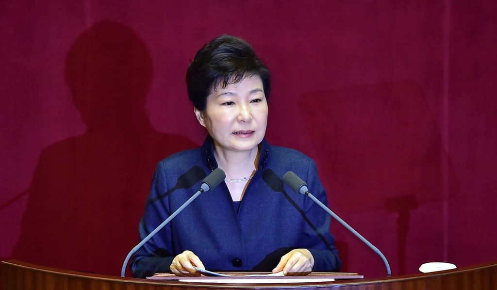 Former South Korean President Park Geun-hye. Photo: AFP