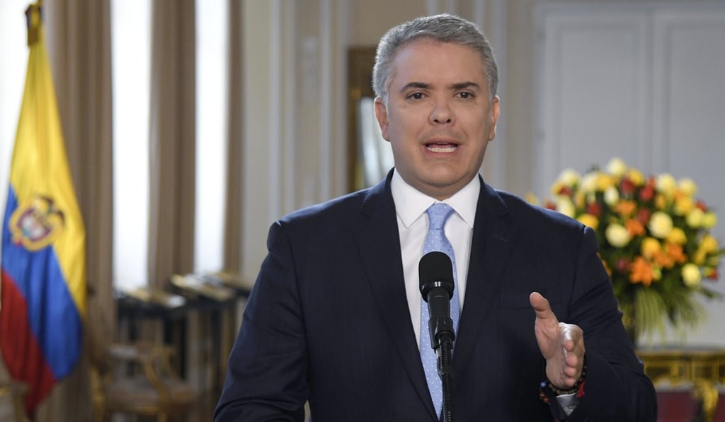Colombian President Ivan Duque. Photo: AP