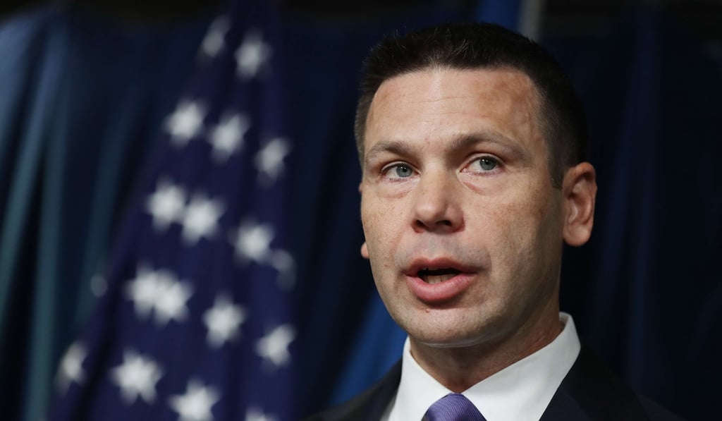 Department of homeland security acting secretary Kevin McAleenan. Photo: AFP