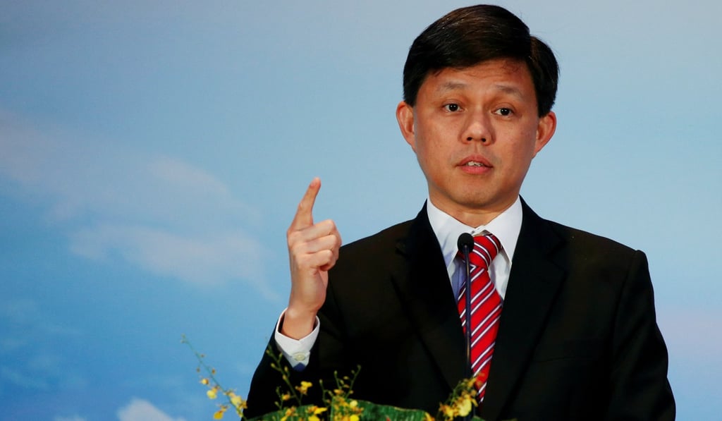 Singapore’s trade minister Chan Chun Sing. Photo: Reuters