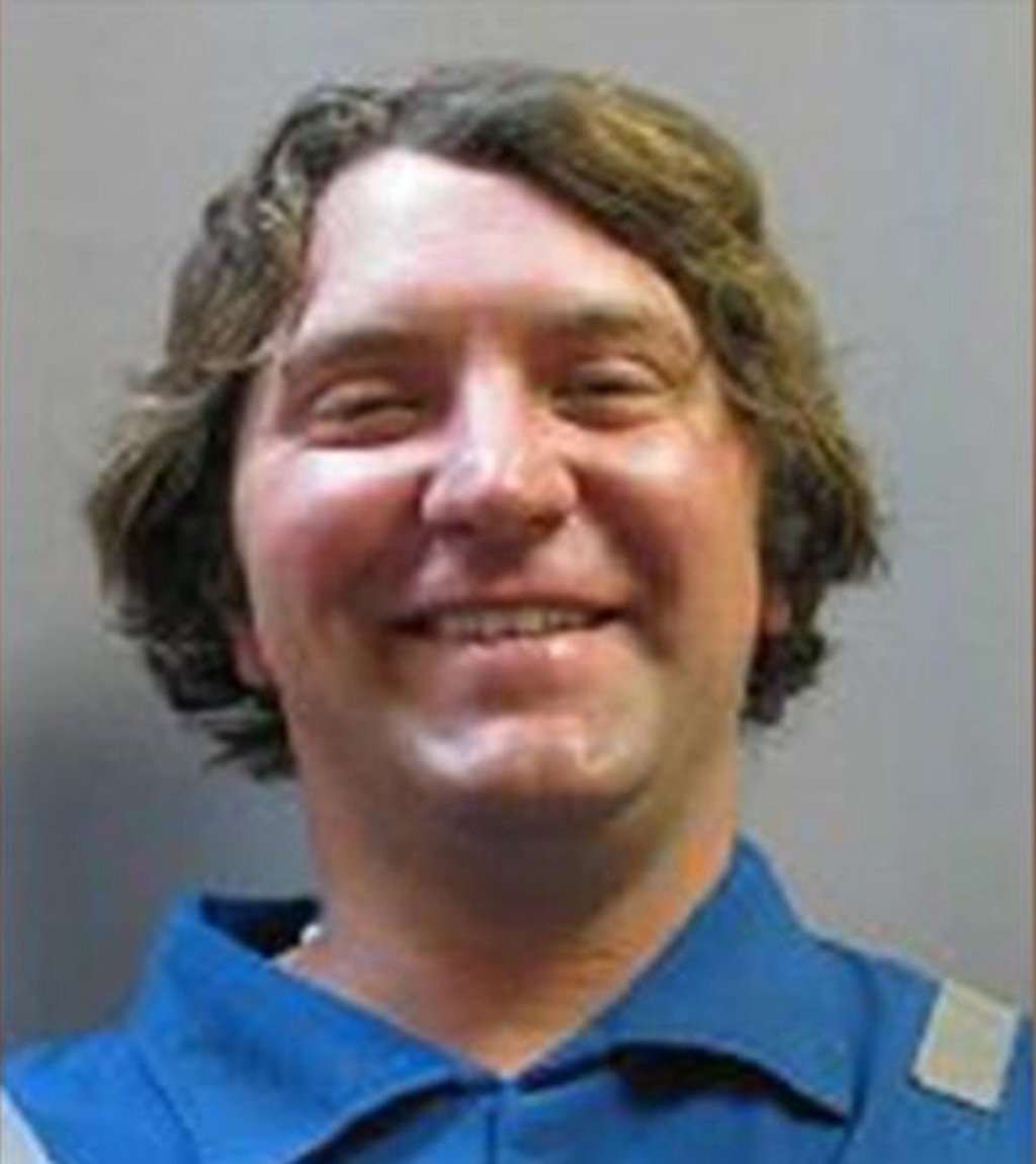 A handout photo made available by the Ector County Sheriff's Office of a 2001 booking photo of Seth Ator, the gunman who opened fire on police near Odessa. Photo: EPA-EFE