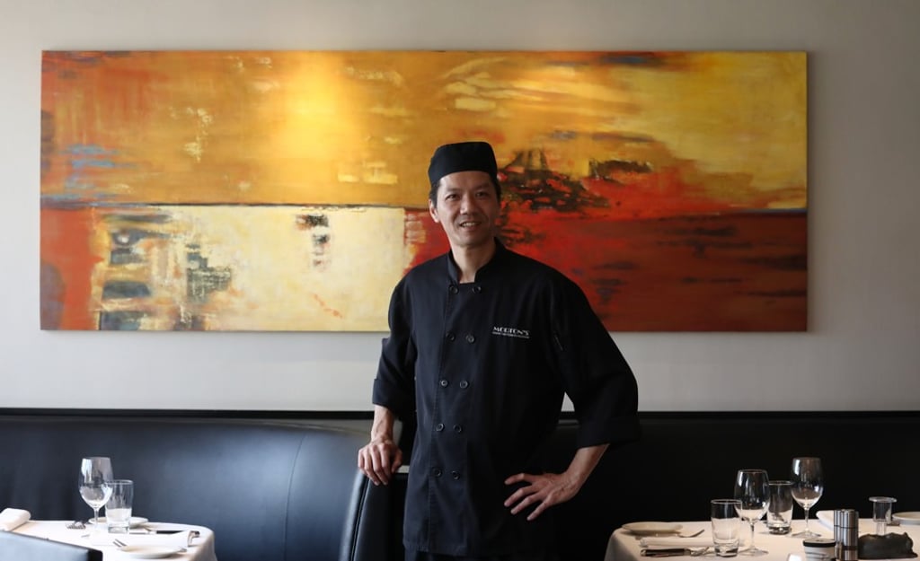 Pastry chef Lai Kin-wai, Morton’s of Chicago, Sheraton Hotel, Tsim Sha Tsui. Photo: Jonathan Wong