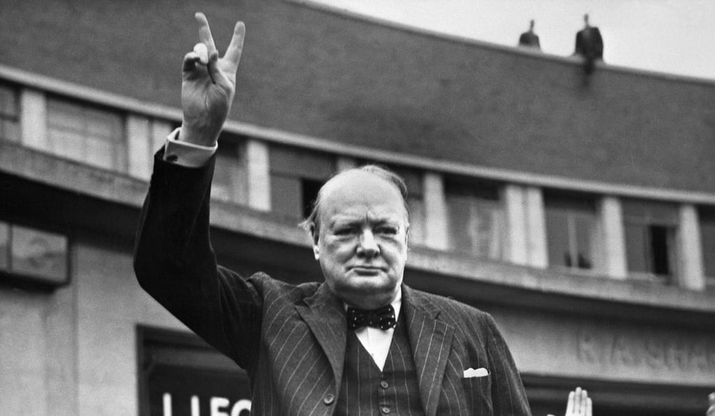 Britain's Sir Winston Churchill in 1950. File photo: AFP