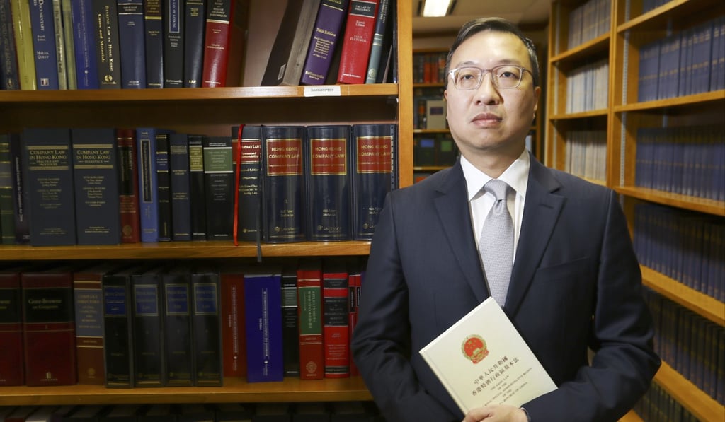Senior Counsel Paul Lam Ting-kwok, former chairman of the Hong Kong Bar Association. Photo: Nora Tam