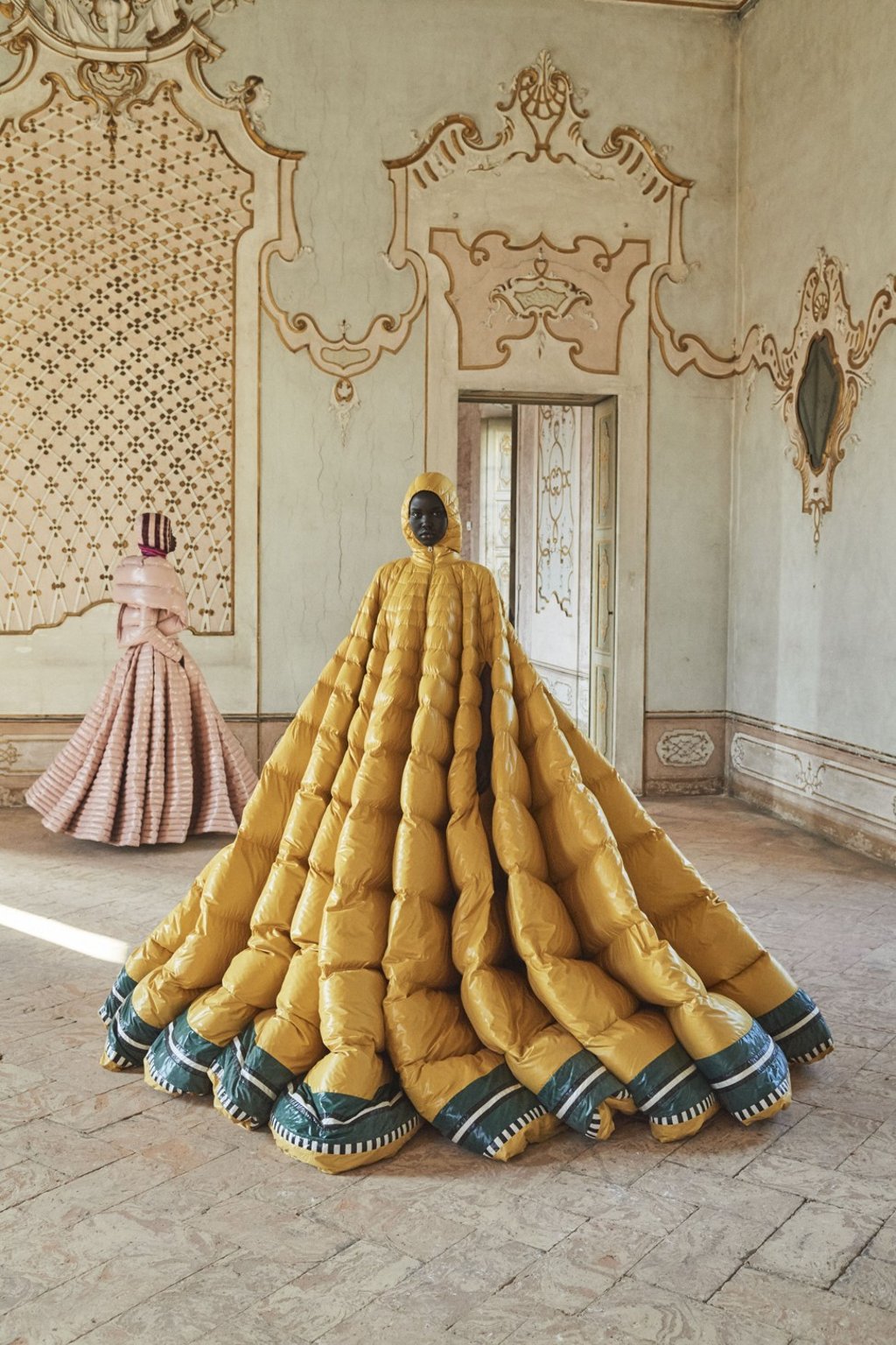 Designers involved in the Moncler Genius project included Valentino's creative director Pierpaolo Piccioli.
