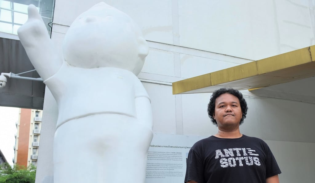 Kollawach Doklumjiak, who went to vocational schools, escaped being stabbed by rival students by jumping into a filthy canal in Bangkok. Photo: Tibor Krausz