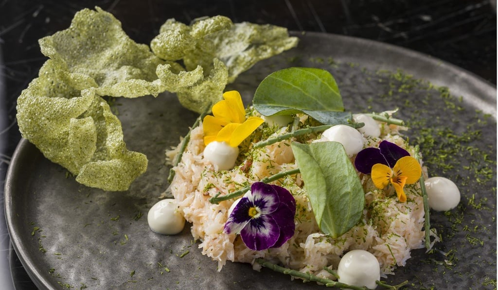 Irish crab. Photo: Duck & Waffle Irish crab. Photo: Duck & Waffle