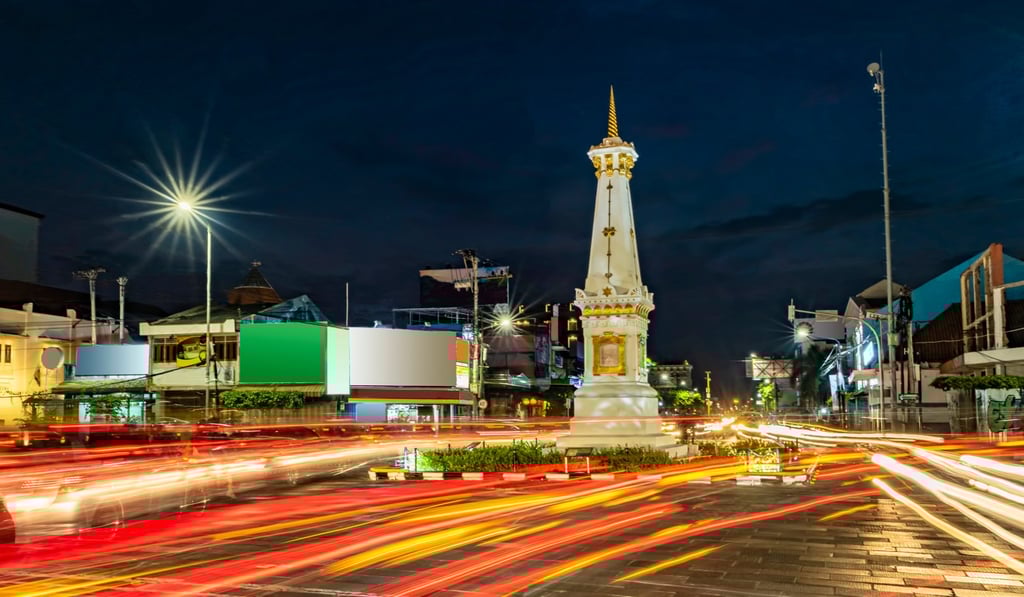 Tugu Jogja or Yogyakarta Monument. Photo: Shutterstock Tugu Jogja or Yogyakarta Monument. Photo: Shutterstock