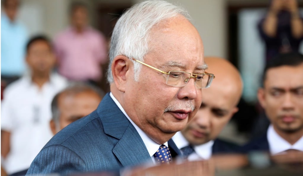 Malaysia’s disgraced ex-prime minister Najib Razak. Photo: Reuters