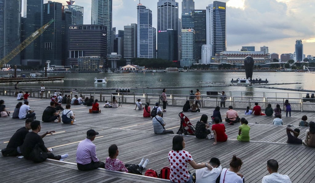 Life is peaceful for the shiny, happy people of Singapore. Photo: Roy Issa