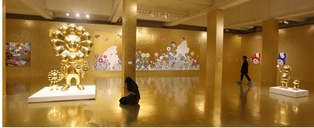 Takashi Murakami’s MURAKAMI VS MURAKAMI exhibition at Tai Kwun Contemporary in Central. Photo: Jonathan Wong