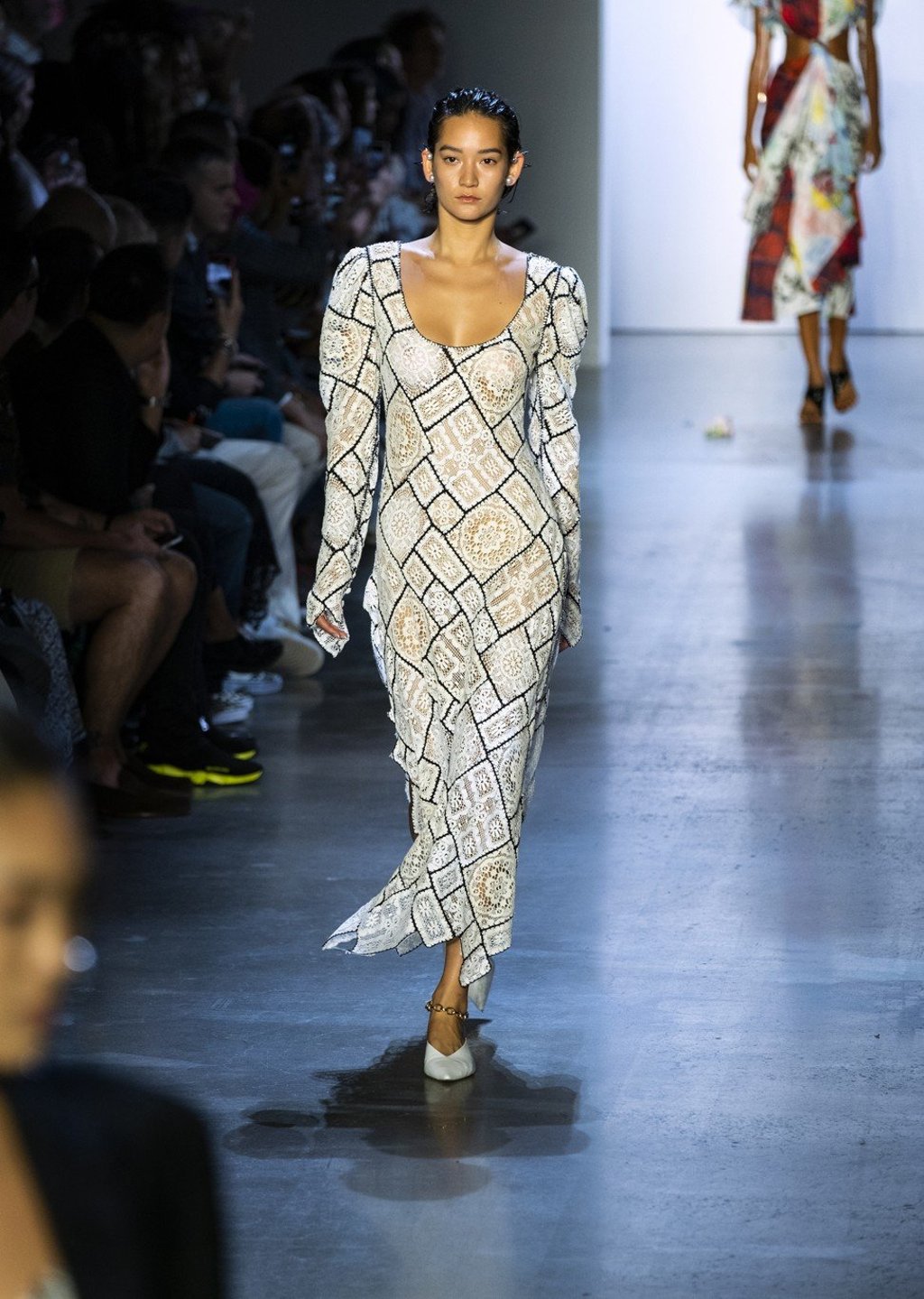 A model presents a creation from Prabal Gurung’s spring 2020 collection show at New York Fashion Week. A model presents a creation from Prabal Gurung’s spring 2020 collection show at New York Fashion Week.