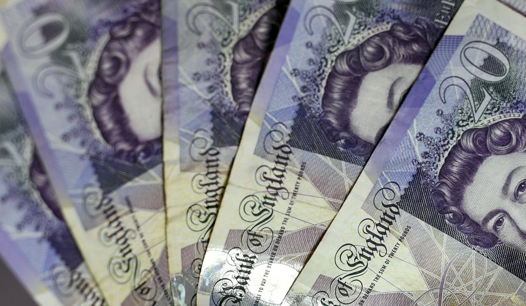 The pound has declined 18 per cent against the dollar and 16 per cent against the euro since Britons voted to leave the EU in June 2016. Photo: AFP The pound has declined 18 per cent against the dollar and 16 per cent against the euro since Britons voted to leave the EU in June 2016. Photo: AFP