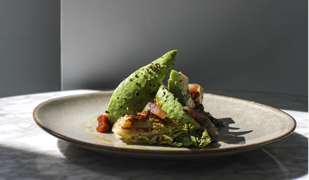 Baby gem salad. Photo: Xiaomei Chen