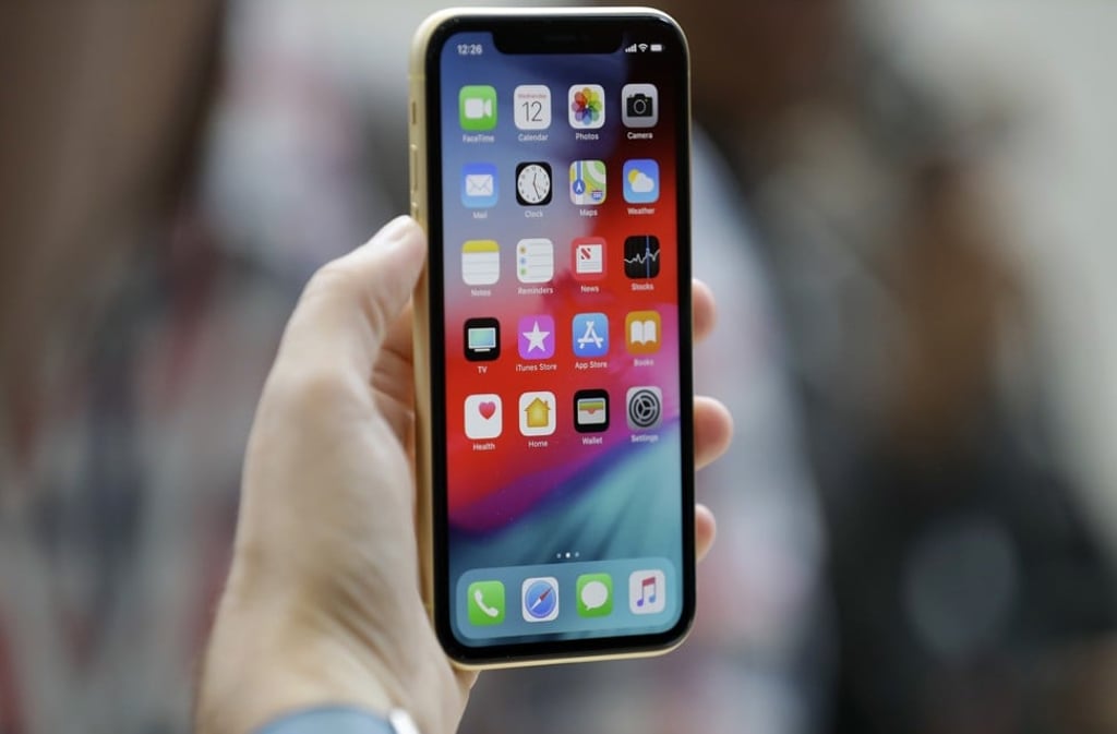 The Apple iPhone XR. Photo: AP