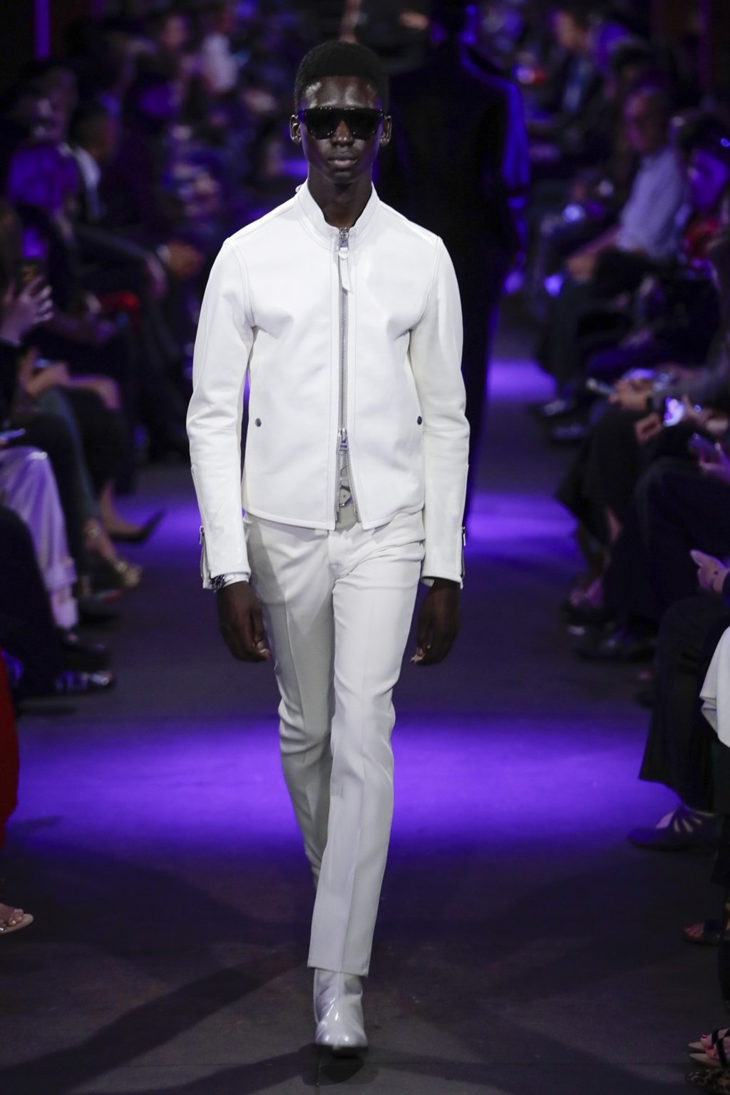 A model on the Tom Ford runway show during New York Fashion Week. Photo: AP A model on the Tom Ford runway show during New York Fashion Week. Photo: AP