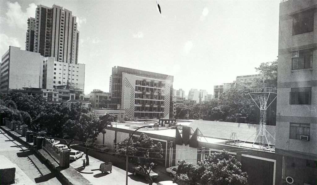 The office of Macau TV, which started as a project this week in 1979. Photo: Yau Tin-kwai