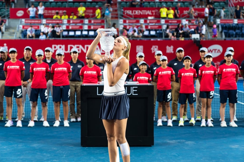 Ukraine’s Dayana Yastremska claimed last year’s Hong Kong Tennis Open title. Photo: Andy Cheung/Hong Kong Tennis Open/ArcK Photography