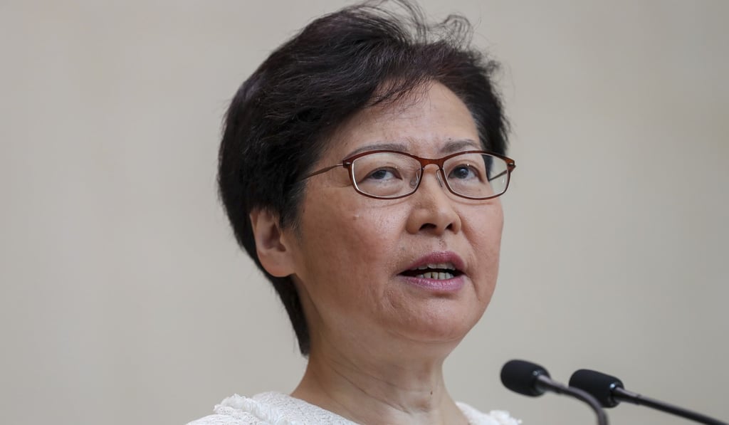 Chief Executive Carrie Lam first proposed the bill in her policy address last year. Photo: Sam Tsang