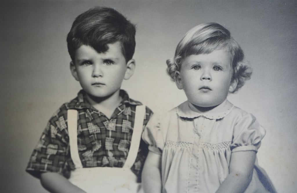 Gaia (right) and his brother Richard, circa 1966. Photo: courtesy of Bobsy Gaia Gaia (right) and his brother Richard, circa 1966. Photo: courtesy of Bobsy Gaia
