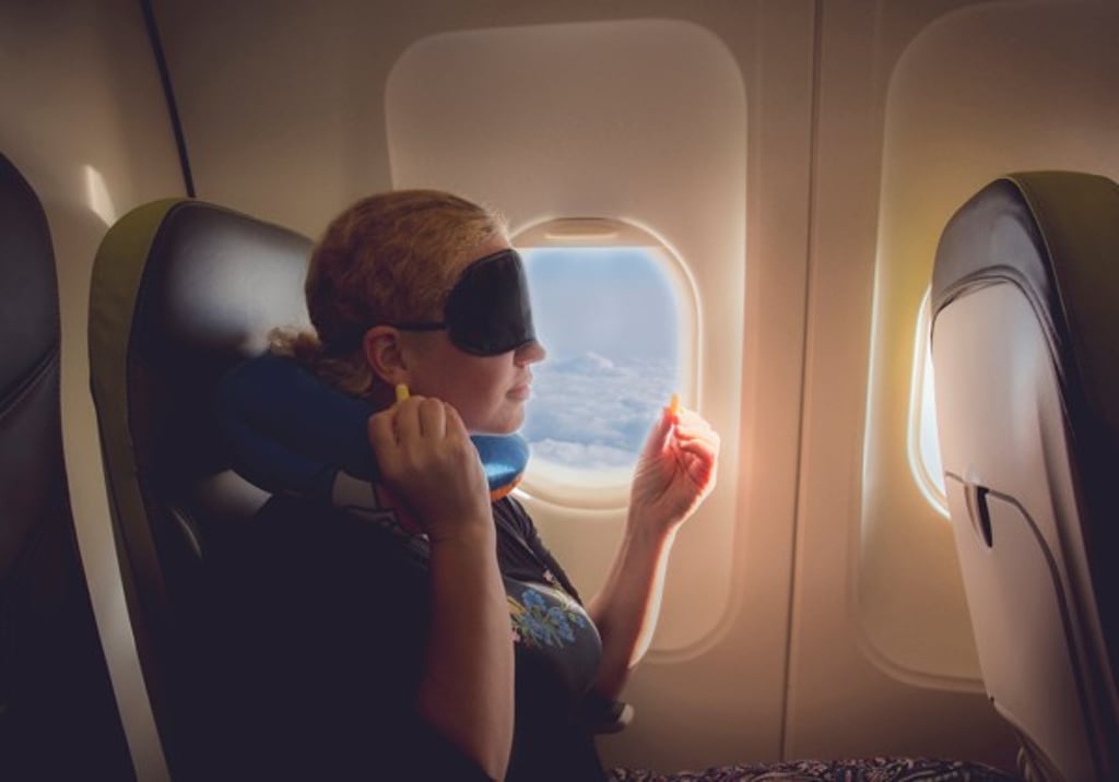 Don’t fly without the ability to block out sound and light.