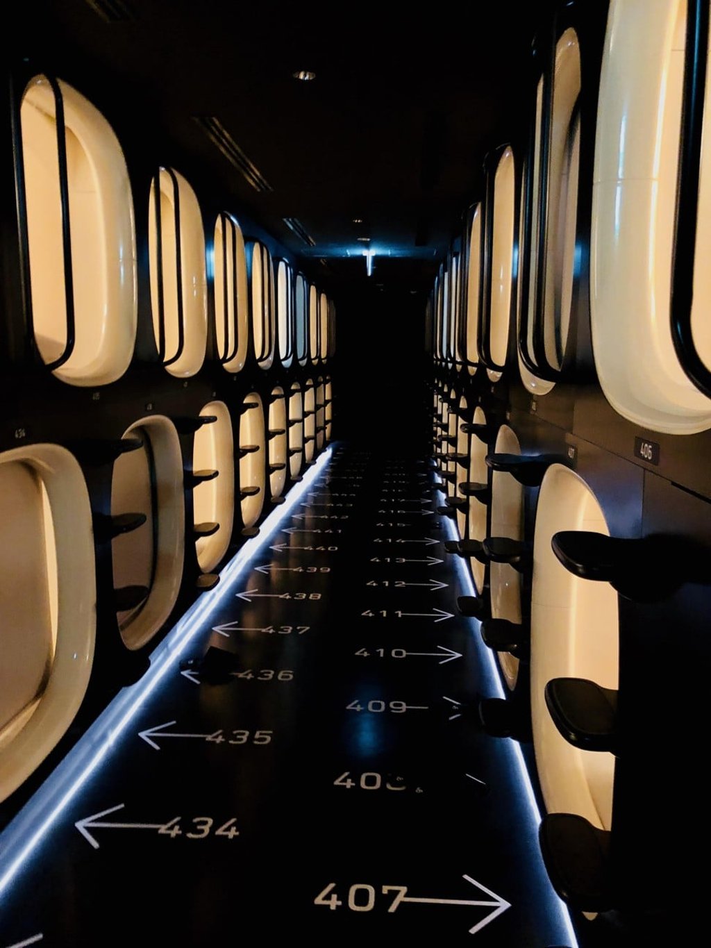 Capsule hotels: they can be cheap, but beware large mark-ups around the Olympics period. Photo: Alamy