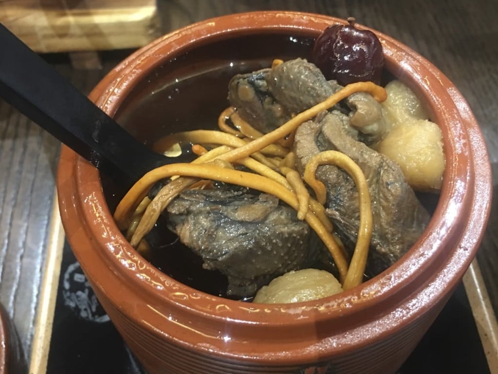 Oriental beauty soup served at Wyji. Photo: Oasis Li