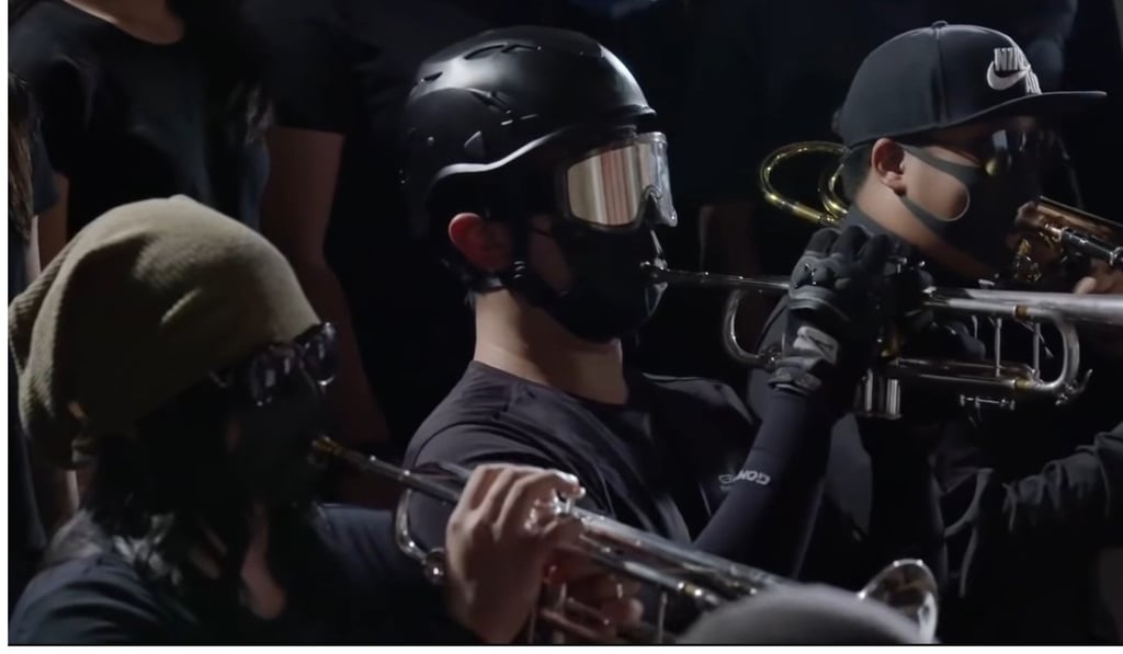 All musicians in the production echoed the need for anonymity. Photo: YouTube