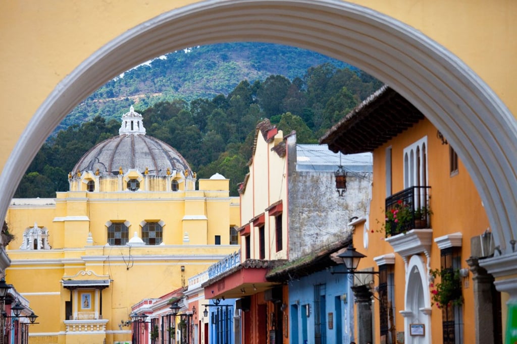 The Santa Catalina Arch in Antigua. Photo: Alamy The Santa Catalina Arch in Antigua. Photo: Alamy