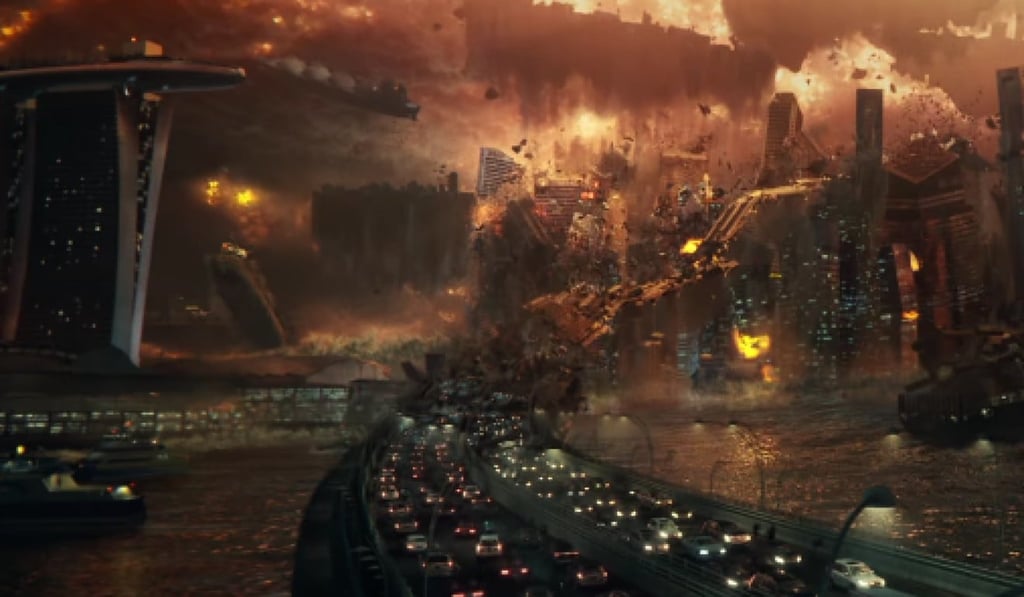 Some of the scenes in Independence Day: Resurgence were filmed in Singapore at Marina Bay Sands.