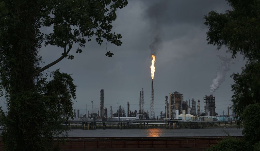 The state of Louisiana is home to a large number of petrochemical plants. Pictured is a refinery in the town of Norco. Photo: Getty Images/AFP