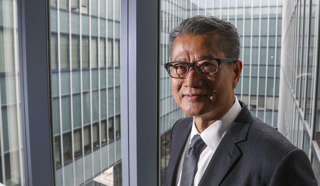 Finacial Secretary Paul Chan said he was not worried about growing competition from Shanghai and Shenzhen, as the city had always been ‘free and open’. Photo: Dickson Lee