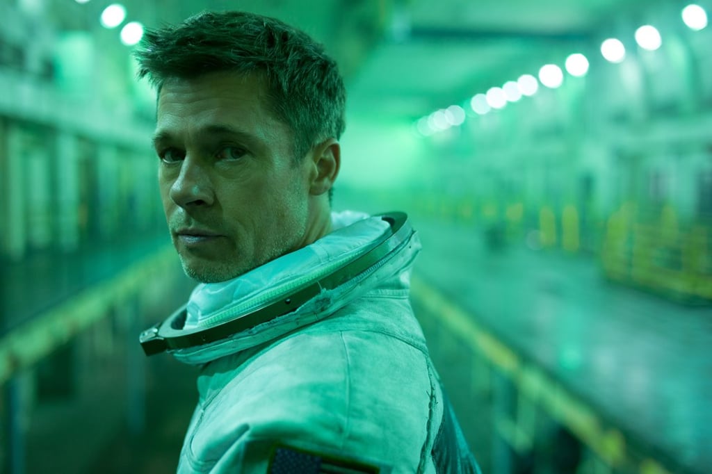 Brad Pitt plays an emotionally jaded astronaut in Ad Astra. Photo: Twentieth Century Fox Brad Pitt plays an emotionally jaded astronaut in Ad Astra. Photo: Twentieth Century Fox