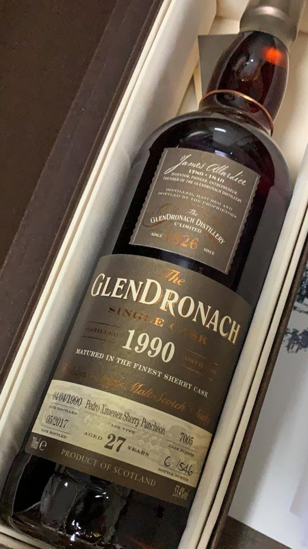 Glendronach 47-Year-Old Single Cask Glendronach 47-Year-Old Single Cask