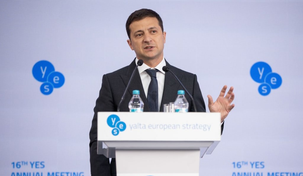 Ukrainian President Volodymyr Zelensky. Photo: Ukrainian Presidential Press Service via AFP Ukrainian President Volodymyr Zelensky. Photo: Ukrainian Presidential Press Service via AFP