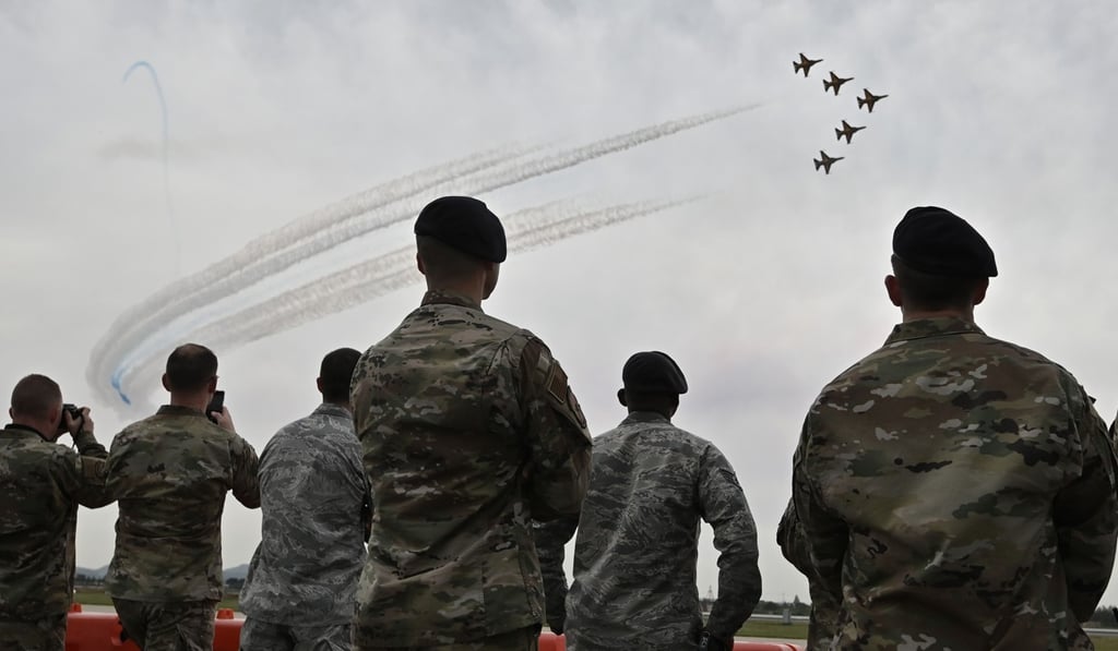 The US has about 28,500 troops in South Korea. Photo: AFP